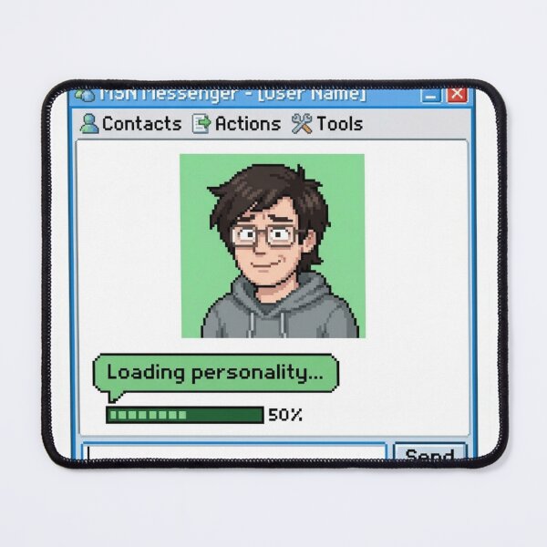 Item preview, Chat Mood Loading Sticker designed and sold by Imaginarium of Chaos falcon88 .