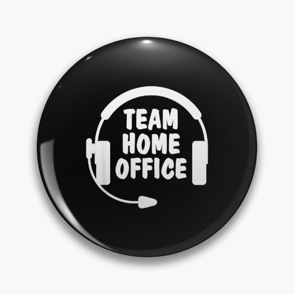 Item preview, Team Home Office Headset I Funny Stay Home Office designed and sold by JamesARager.
