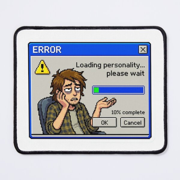 Item preview, Low Energy Loading Sticker designed and sold by Imaginarium of Chaos falcon88 .