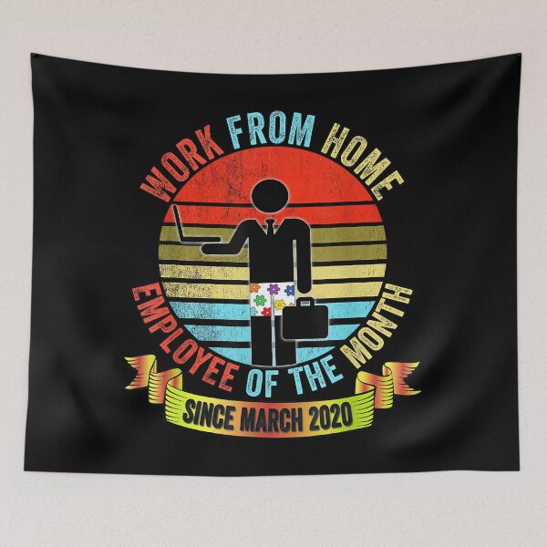 Item preview, Work From Home Office Employee Of The Month Men Women Gift designed and sold by JamesARager.