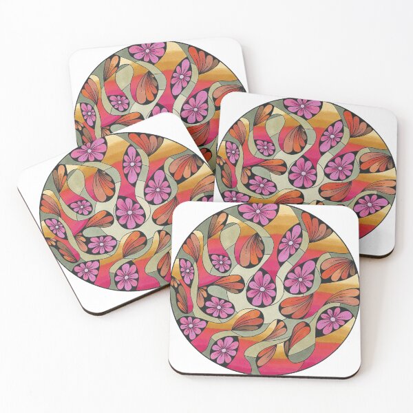 Item preview, Abstract and floral doodle designed and sold by Doodleofnono.