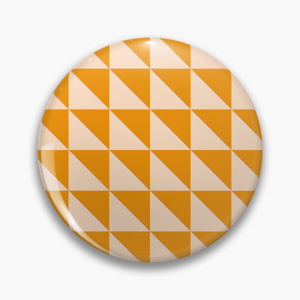 Item preview, Tangerine & deep champagne triangles designed and sold by Mint + Midnight.