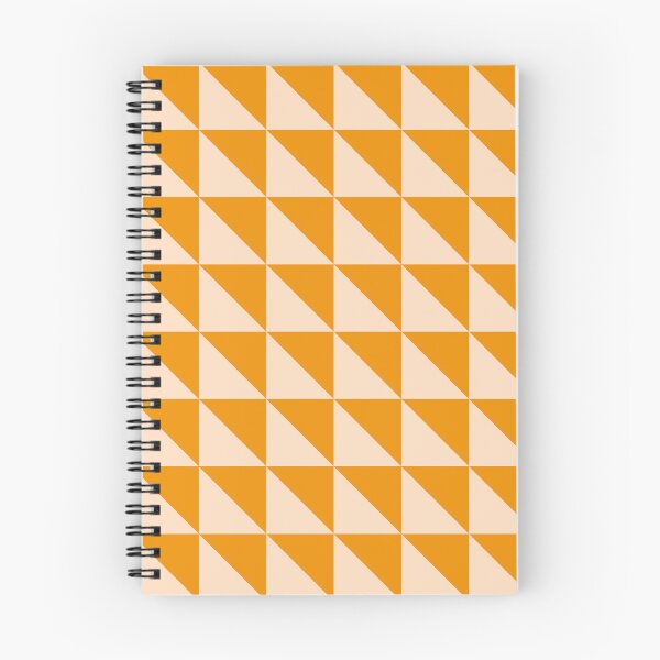Item preview, Tangerine & deep champagne triangles designed and sold by Mint + Midnight.