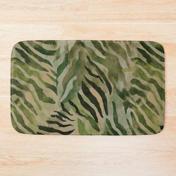 Item preview, Wild Safari Animal Print Jungle Green designed and sold by artsandsoul.