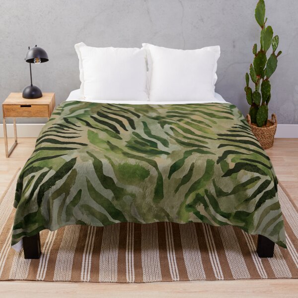 Item preview, Wild Safari Animal Print Jungle Green designed and sold by artsandsoul.