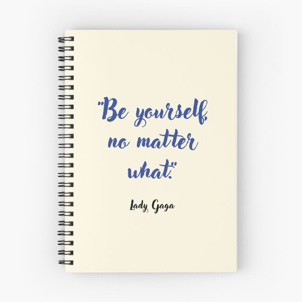 Item preview, Be Yourself . . . Lady Gaga Quotation designed and sold by CharlottePlaceArt.