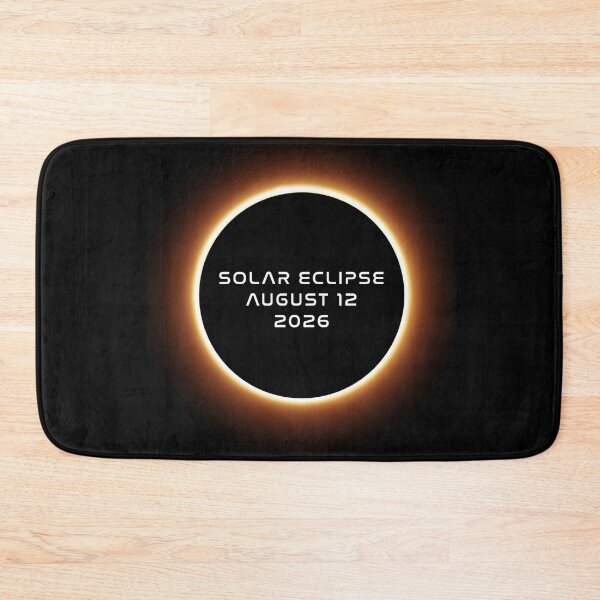 Item preview, Solar eclipse 2026 - English text designed and sold by R-A Designs.