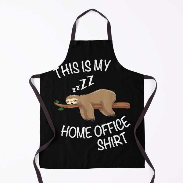 Item preview, This Is My Home Office Shirt - Fun Sleeping Sloth designed and sold by JamesARager.