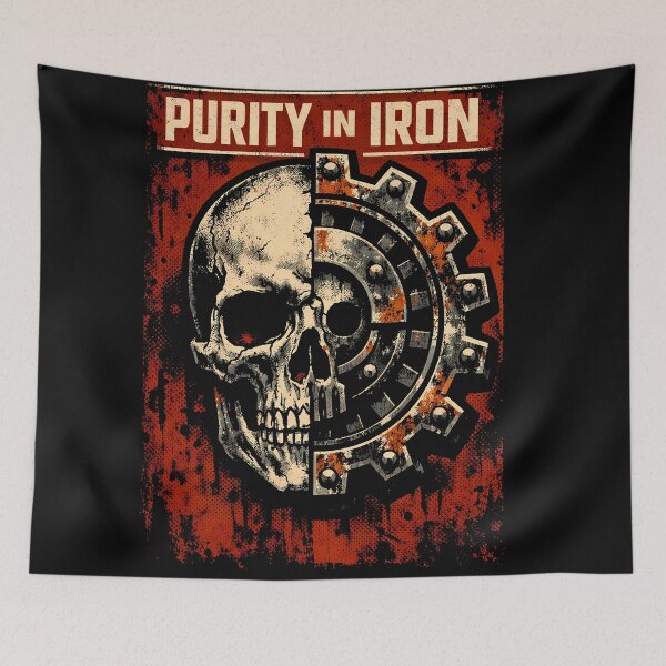 Item preview, Purity In Iron Industrial Graphic designed and sold by agearb.