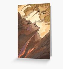 Kiss of the Rain Greeting Card