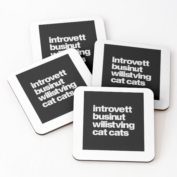 Item preview, Misspelled words are in a black box on a white background. designed and sold by khemjiraphoto.