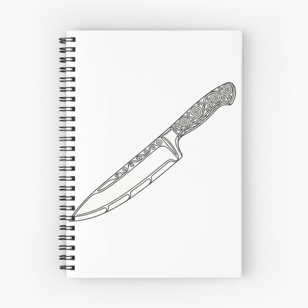 Item preview, Minimal Line Art-Knife designed and sold by DinsignStudio.