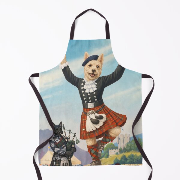 Item preview, Highland Games Scottie Dance Poster designed and sold by CJChronicles.