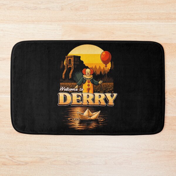 Item preview,  welcome to derry postcard horror clown  designed and sold by Blck-Acid-Devil.