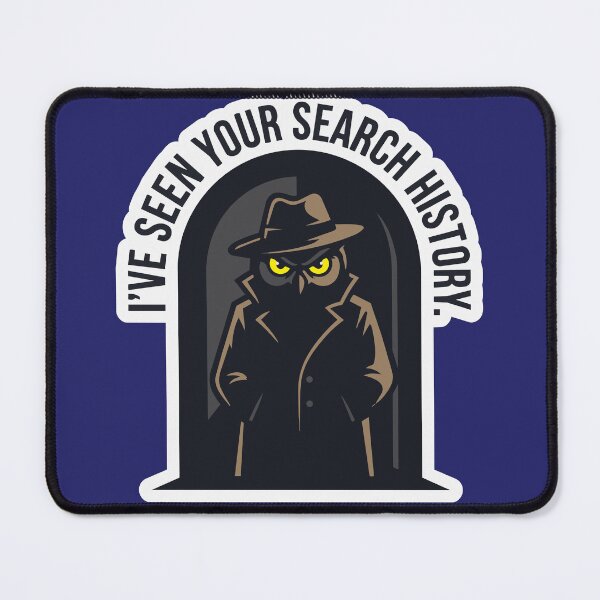 Item preview, Detective Owl - I've Seen Your Search History designed and sold by EchoBlue Studio.