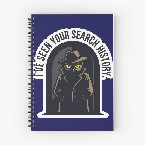 Item preview, Detective Owl - I've Seen Your Search History designed and sold by EchoBlue Studio.