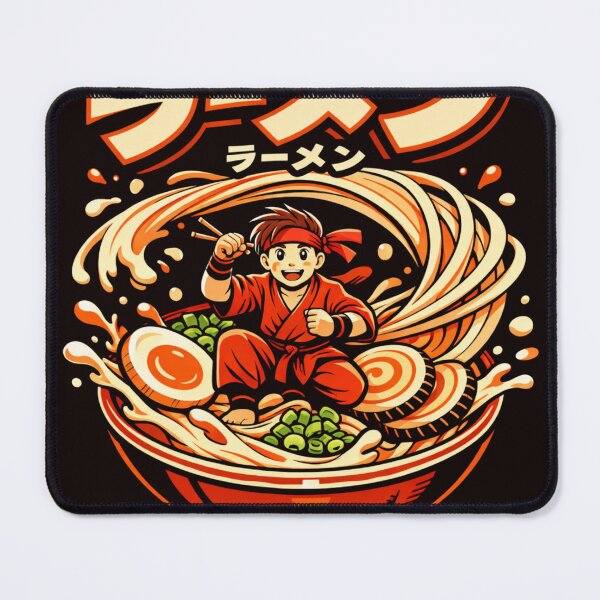 Item preview, Ramen Ninja Warrior Japanese Anime Food Lover Graphic T-Shirt designed and sold by Designgallery65.