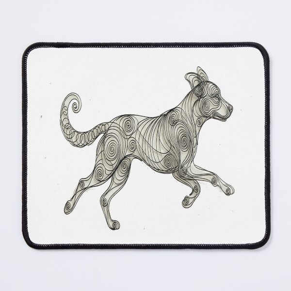 Item preview, Minimal Line Art-dog #4 designed and sold by DinsignStudio.