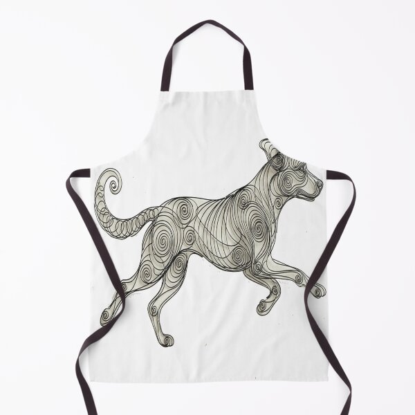 Item preview, Minimal Line Art-dog #4 designed and sold by DinsignStudio.