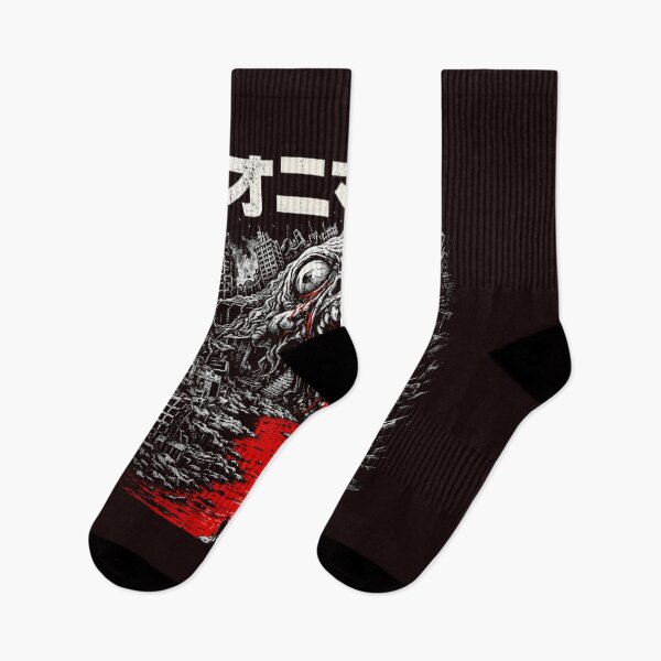 Item preview, Oni Ramen Horror Monster Japanese Streetwear Anime Graphic T-Shirt designed and sold by Designgallery65.