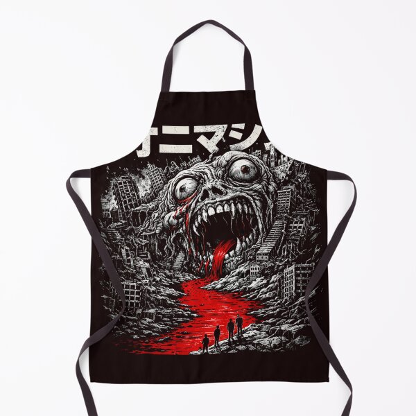 Item preview, Oni Ramen Horror Monster Japanese Streetwear Anime Graphic T-Shirt designed and sold by Designgallery65.