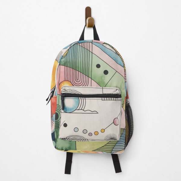 Item preview, Whimsical Abstract Dream Landscape – Klee Inspired Symbolic Modern Art designed and sold by Tamas Das.