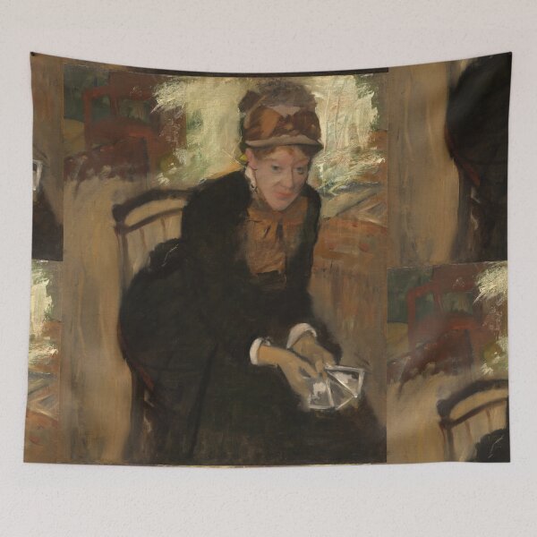 Item preview, Mary Cassatt by Edgar Degas: Intimate Impressionist Portrait Poster designed and sold by artofuniverse.