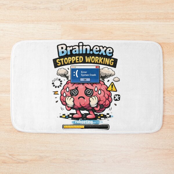 Item preview, Brain.exe Error designed and sold by IMOBILYARI VibeCore.