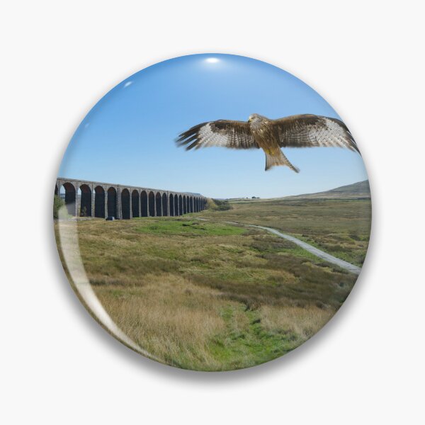 Item preview, Ribblehead Viaduct Red Kite designed and sold by Alisonchambers2.
