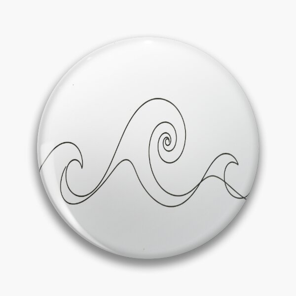 Item preview, Minimal Line Art-Wave designed and sold by DinsignStudio.