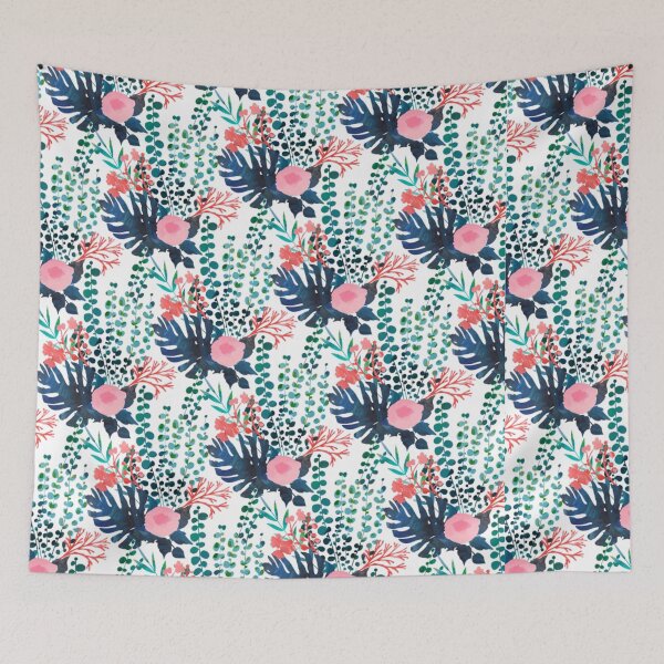 Item preview, Abstract Floral Theme designed and sold by cafelab.