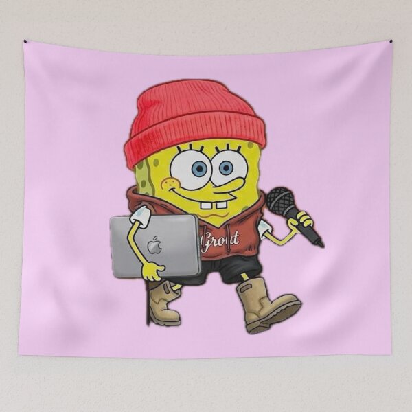 Artikelvorschau, Spongebob-Bieber entworfen und verkauft von The Culture Crucifix.