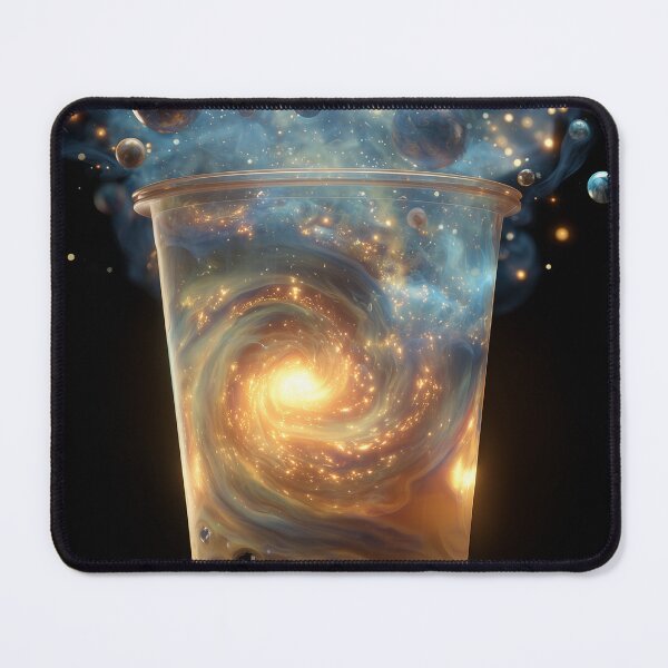 Item preview, The vast universe is hidden within a delicious cup of tapioca pearls. designed and sold by khemjiraphoto.