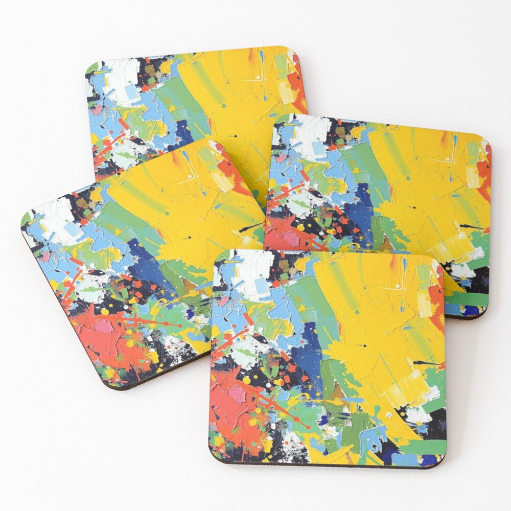 Item preview, Coasters (Set of 4) designed and sold by KAVRAO.