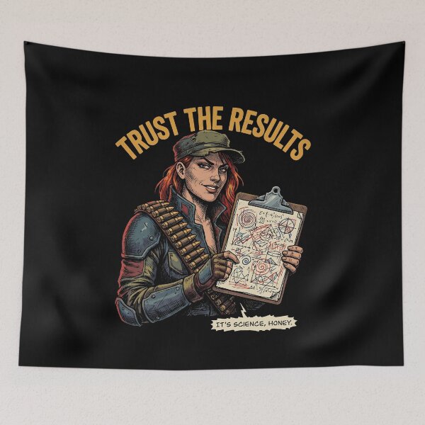 Item preview, Trust The Results It's Science Honey Funny Woman Ammo designed and sold by graphixpolash.