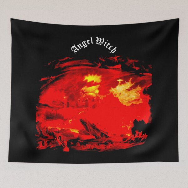 Item preview, Orange Sillhouette of British Heavy Metal Band designed and sold by WellkamStudio.