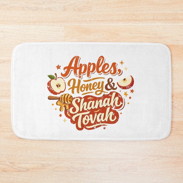 Item preview, Apples, Honey & Shanah Tovah designed and sold by Thank-HaShem.