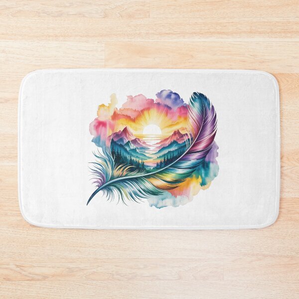 Item preview, Watercolor Feathers  designed and sold by Sweetvoilet.