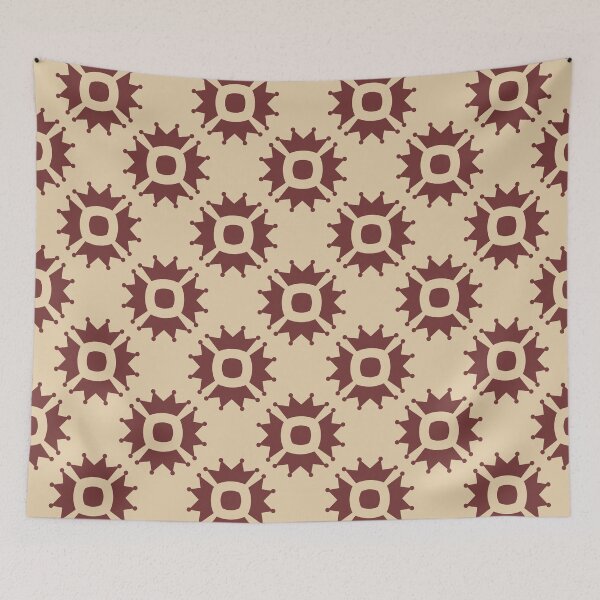 Item preview, Garnet & durian white abstract seamless pattern designed and sold by Mint + Midnight.