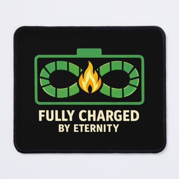 Item preview, Fully Charged By Eternity Infinity Flame designed and sold by SplashTastic.