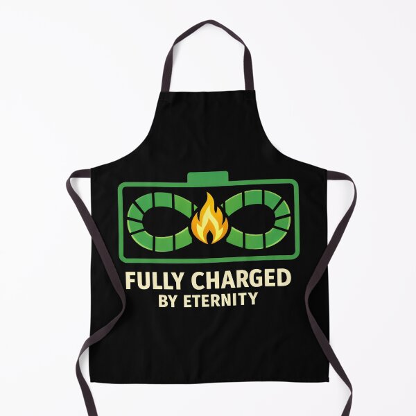 Item preview, Fully Charged By Eternity Infinity Flame designed and sold by SplashTastic.