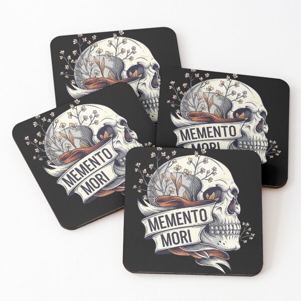 Item preview, Memento Mori Skull Flowers Dead foliage and Flowers designed and sold by nuel-art.