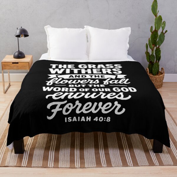 Item preview, Isaiah 40:8 The Word Of Our God Endures Forever designed and sold by plushism.