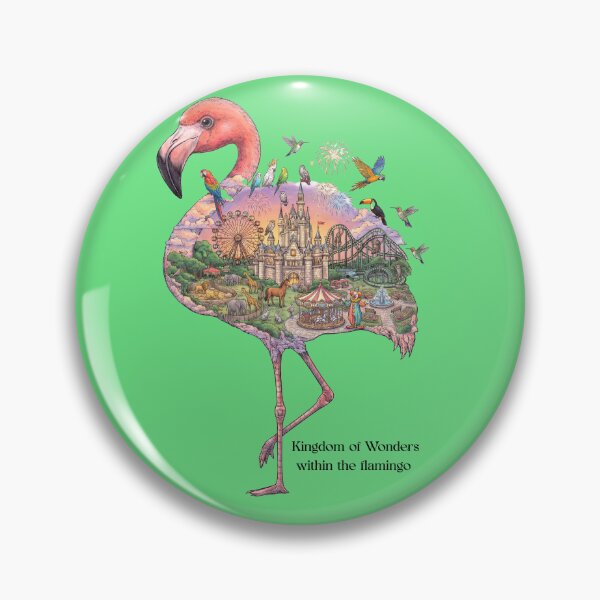 Item preview, Kingdom of Wonders within the Flamingo designed and sold by sunbowjp stadio.