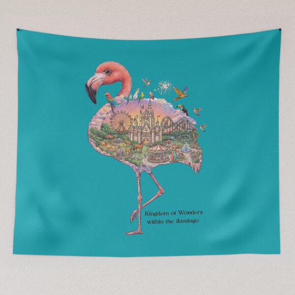 Item preview, Kingdom of Wonders within the Flamingo designed and sold by sunbowjp stadio.