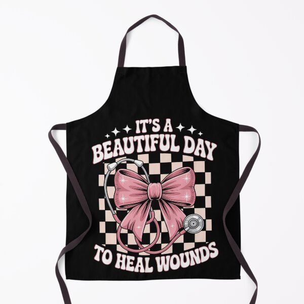 Item preview, Its A Beautiful Day To Heal Wounds Coquette Bow Nurse Week designed and sold by BlassmausArt.