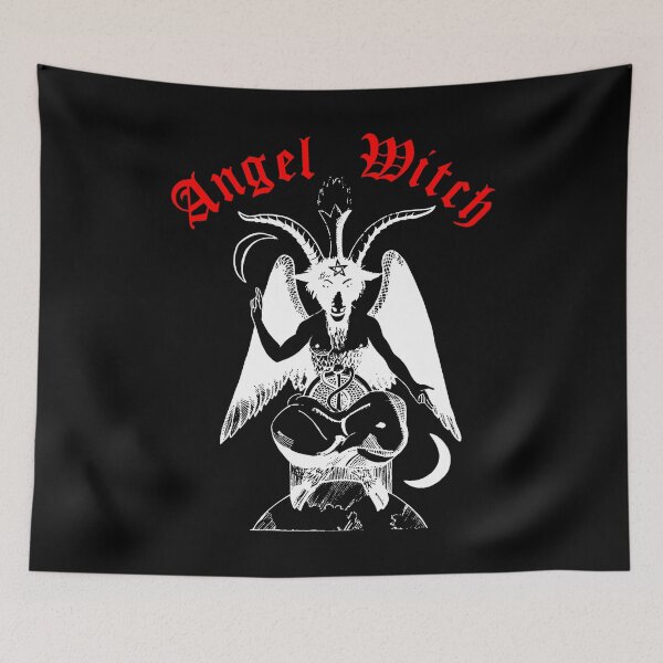 Item preview, Red Typography of Traditional Heavy Metal Band designed and sold by WellkamStudio.