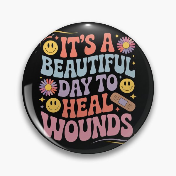 Item preview,  Beautiful Day To Heal Wounds Retro Wound Care Nurse designed and sold by BlassmausArt.
