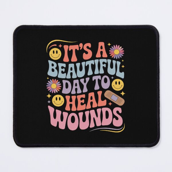 Item preview,  Beautiful Day To Heal Wounds Retro Wound Care Nurse designed and sold by BlassmausArt.