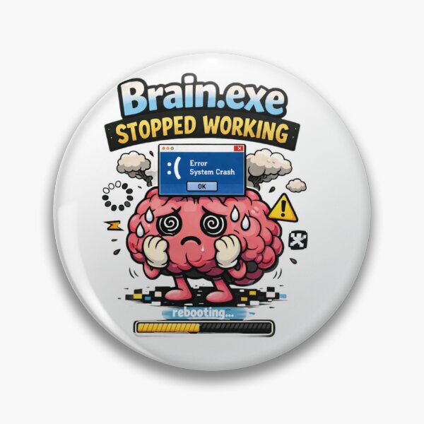 Item preview, Brain.exe Error designed and sold by IMOBILYARI.
